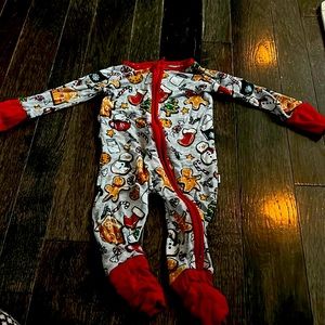 Little Sleepies bamboo Christmas pajamas